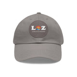 LOZ Lake of the Ozarks Dad Hat with Leather Patch (Round)