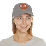 LOZ Lake of the Ozarks Dad Hat with Leather Patch (Round)