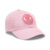 LOZ Lake of the Ozarks Dad Hat with Leather Patch (Round)