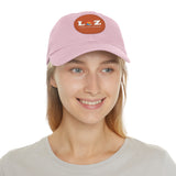 LOZ Lake of the Ozarks Dad Hat with Leather Patch (Round)
