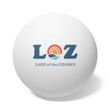 LOZ Lake of the Ozarks Ping Pong Balls, 6 pcs