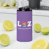 LOZ Lake of the Ozarks Purple Can Cooler