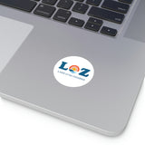 LOZ Lake of the Ozarks Round Stickers, Indoor\Outdoor