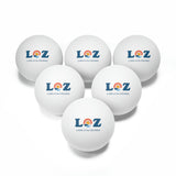 LOZ Lake of the Ozarks Ping Pong Balls, 6 pcs