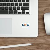 LOZ Lake of the Ozarks White Die-Cut Stickers