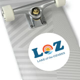 LOZ Lake of the Ozarks Round Stickers, Indoor\Outdoor