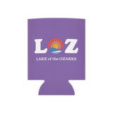 LOZ Lake of the Ozarks Purple Can Cooler