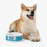 LOZ Lake of the Ozarks Turquoise Pet Bowl