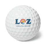 LOZ Lake of the Ozarks Golf Balls, 6pcs
