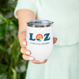 LOZ Lake of the Ozarks 12oz Insulated Wine Tumbler