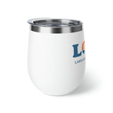 LOZ Lake of the Ozarks White Copper Vacuum Insulated Cup, 12oz