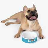 LOZ Lake of the Ozarks Turquoise Pet Bowl