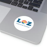LOZ Lake of the Ozarks Round Stickers, Indoor\Outdoor