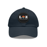 LOZ Lake of the Ozarks Dad Hat with Leather Patch (Round)