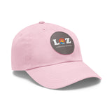 LOZ Lake of the Ozarks Dad Hat with Leather Patch (Round)