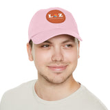 LOZ Lake of the Ozarks Dad Hat with Leather Patch (Round)