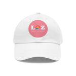 LOZ Lake of the Ozarks Dad Hat with Leather Patch (Round)