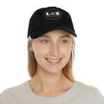 LOZ Lake of the Ozarks Dad Hat with Leather Patch (Round)