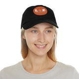 LOZ Lake of the Ozarks Dad Hat with Leather Patch (Round)