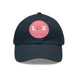 LOZ Lake of the Ozarks Dad Hat with Leather Patch (Round)