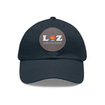 LOZ Lake of the Ozarks Dad Hat with Leather Patch (Round)