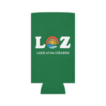 LOZ Lake of the Ozarks Green Can Cooler