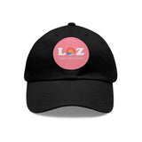 LOZ Lake of the Ozarks Dad Hat with Leather Patch (Round)