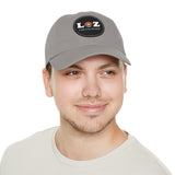 LOZ Lake of the Ozarks Dad Hat with Leather Patch (Round)