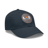 LOZ Lake of the Ozarks Dad Hat with Leather Patch (Round)