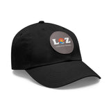 LOZ Lake of the Ozarks Dad Hat with Leather Patch (Round)