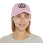 LOZ Lake of the Ozarks Dad Hat with Leather Patch (Round)