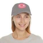 LOZ Lake of the Ozarks Dad Hat with Leather Patch (Round)