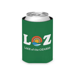 LOZ Lake of the Ozarks Green Can Cooler