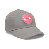LOZ Lake of the Ozarks Dad Hat with Leather Patch (Round)