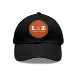 LOZ Lake of the Ozarks Dad Hat with Leather Patch (Round)