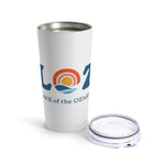 LOZ Lake of the Ozarks White Tumbler, 20oz
