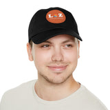 LOZ Lake of the Ozarks Dad Hat with Leather Patch (Round)