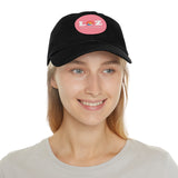 LOZ Lake of the Ozarks Dad Hat with Leather Patch (Round)