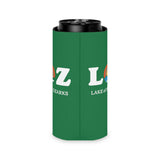 LOZ Lake of the Ozarks Green Can Cooler