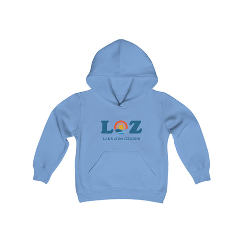 LOZ Lake of the Ozarks Youth Heavy Blend Hooded Sweatshirt