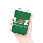 LOZ Lake of the Ozarks Green Can Cooler