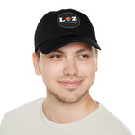 LOZ Lake of the Ozarks Dad Hat with Leather Patch (Round)