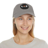 LOZ Lake of the Ozarks Dad Hat with Leather Patch (Round)