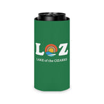 LOZ Lake of the Ozarks Green Can Cooler