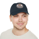 LOZ Lake of the Ozarks Dad Hat with Leather Patch (Round)