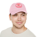 LOZ Lake of the Ozarks Dad Hat with Leather Patch (Round)