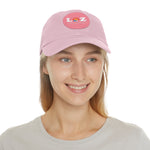 LOZ Lake of the Ozarks Dad Hat with Leather Patch (Round)