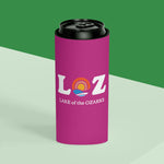 LOZ Lake of the Ozarks Dark Pink Can Cooler