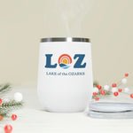 LOZ Lake of the Ozarks 12oz Insulated Wine Tumbler