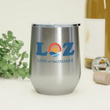 LOZ Lake of the Ozarks 12oz Insulated Wine Tumbler